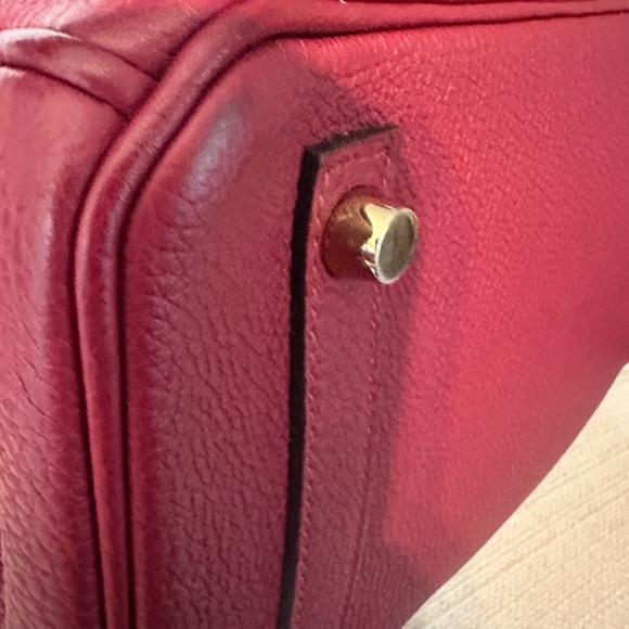 (Sold) Hermes Birkin 30 Bordeaux clemence leather - Picture 3 of 16